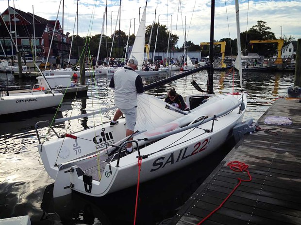 You charter only a room, not the entire boat. Chartering A J 70 For Worlds Sail22 Llc