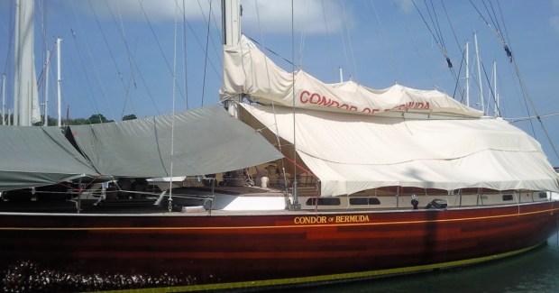 Condor is a maxi sailing yacht designed for racing and built in 1981 by killian bushe at kiwi boats u.k.,in penryn penryn, england. Wingssail August 16 2009 Condor Of Bermuda Update